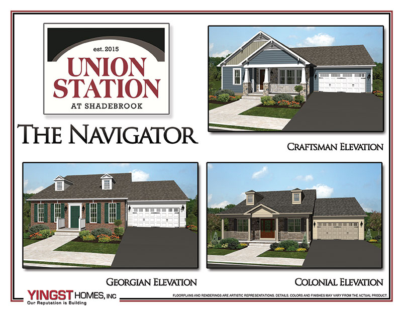 Union Station Floor Plans Yingst Homes
